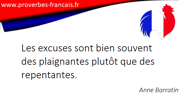 Les Citations Sur Excuse